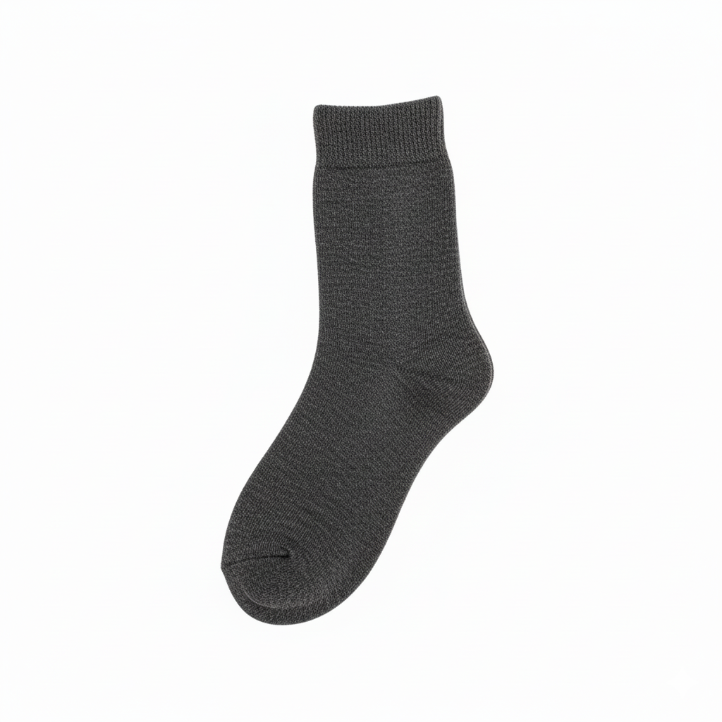 Norden Wool Blend Winter Socks in dark grey