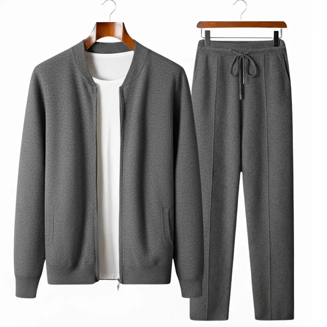 Norden Refined Merino Wool Tracksuit, view 3