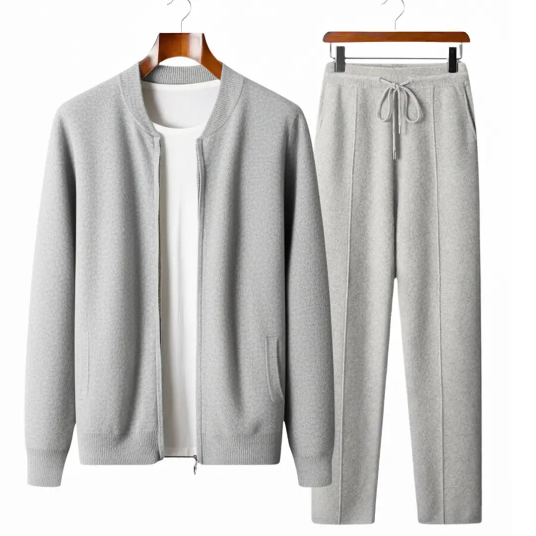 Norden Refined Merino Wool Tracksuit, view 2