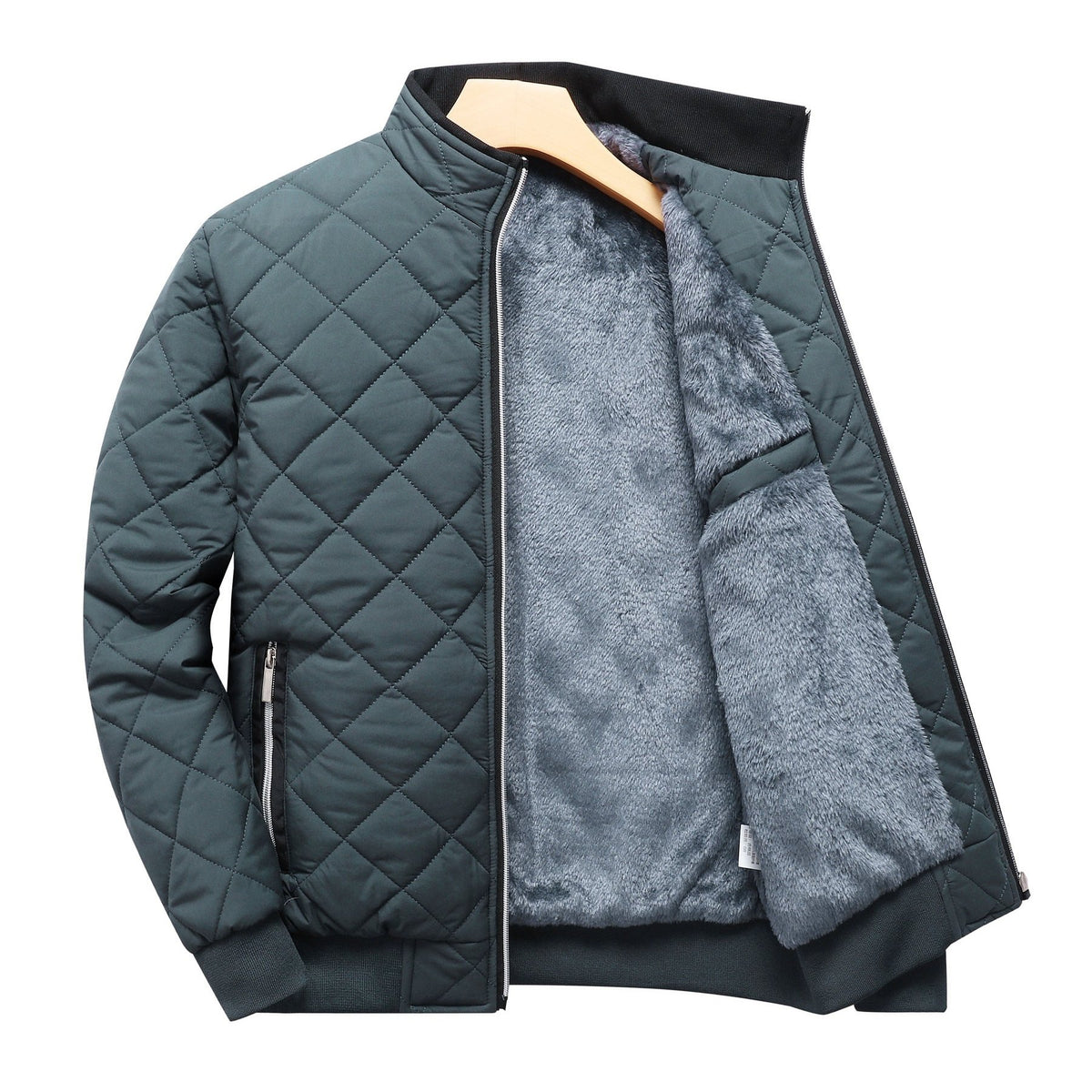 Norden Men's Everline Puffer Jacket in grey