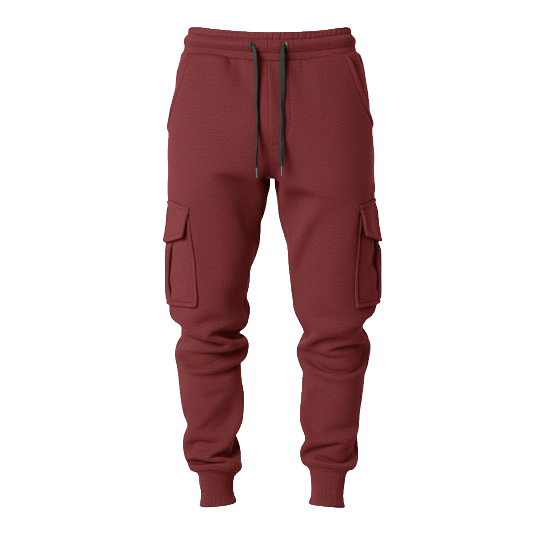 Norden Men's Drawstring Joggers in red