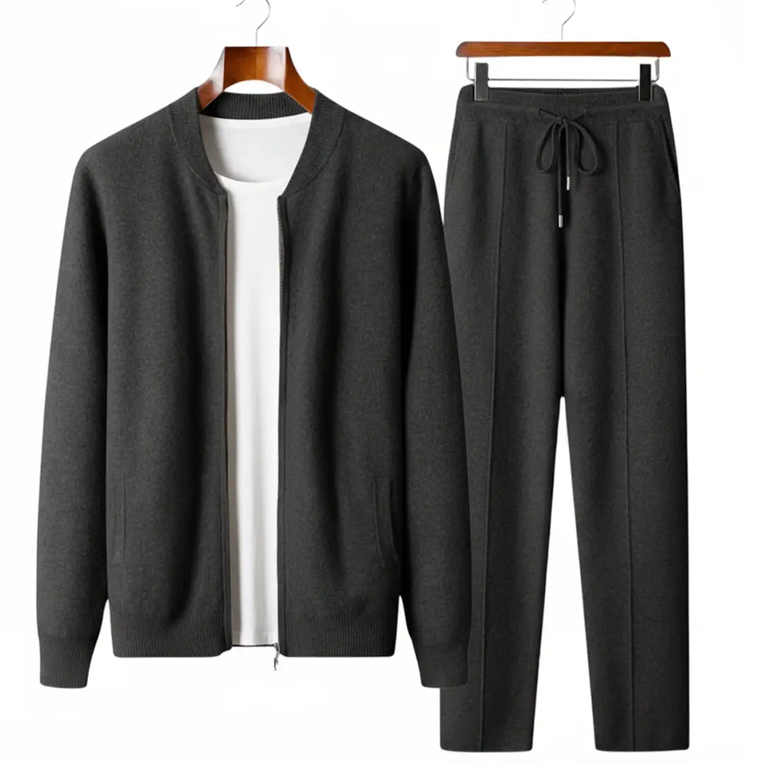 Norden Refined Merino Wool Tracksuit, view 4
